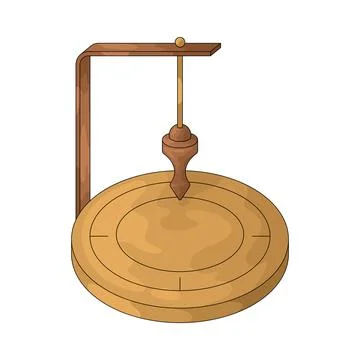 Pendulum illustration Stock Illustration