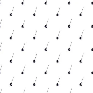 Pendulum pattern creating a seamless scientific background 库存插图