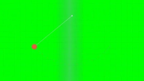 Pendulum Physics Motion Trail Animated Motion Graphic Concept Stock Footage 341913502