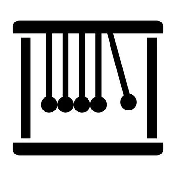 Pendulum Vector Icon Design Illustration Stock Illustration