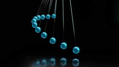 Pendulum Waves Video stock 145972830