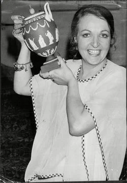 Penelope Keith Actress. Foto stock