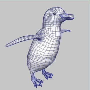 Penguin 3D Model