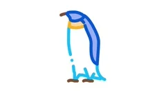 penguin walking on green screen, cute ma... | Stock Video | Pond5