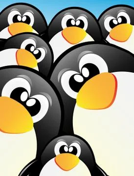 Penguin Stock Illustration
