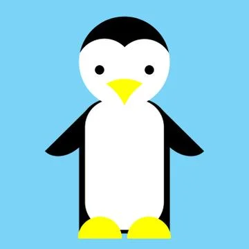 Penguin Illustrazione stock