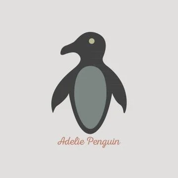 Penguin logo vector Stock Illustration