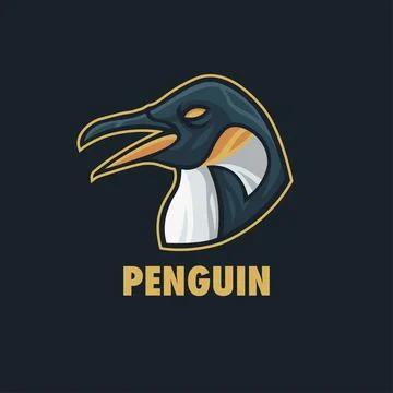 PENGUIN MASCOT LOGO Stock Illustration