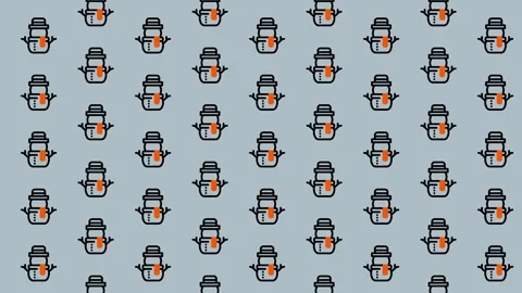 Penguin Pattern - A Whimsical Design for Creative Projects. Stock Footage 325381412