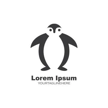 Penguin vector illustration design Illustrazione stock