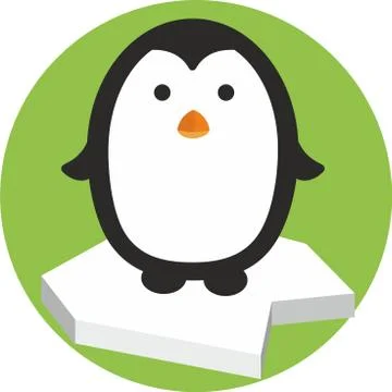 Penguin vector illustration Stock Illustration