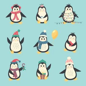 Penguine Stock Illustration