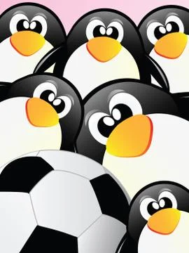 Penguins Stock Illustration