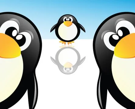 Penguins Stock Illustration
