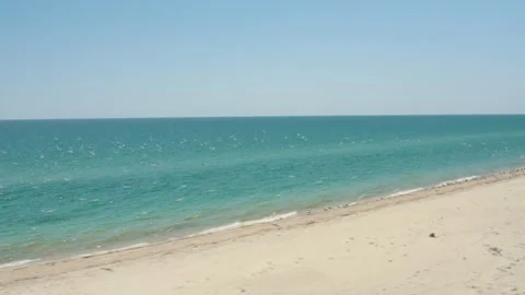 Peninsula drone shot Stock Footage 255621787