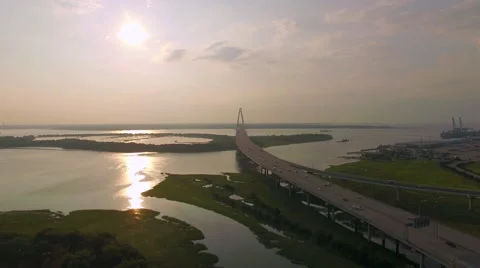 Peninsula to island 库存影片 54533930