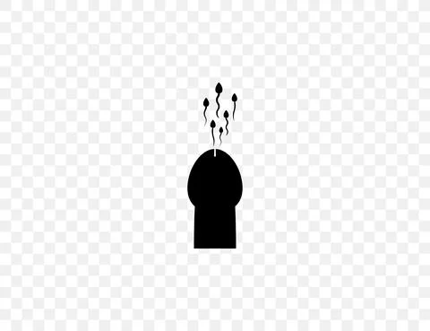 Penis, sperm icon. Vector illustration. flat design. Stock Illustration