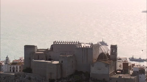 Peniscola Castle Stock-Footage 65384347