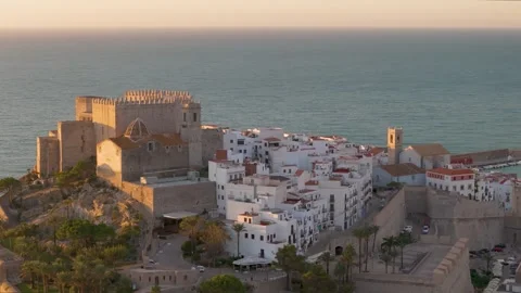 Peñiscola, Spain Stock Footage 254568792