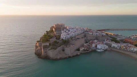 Peñiscola, Spain Stock Footage 254568880