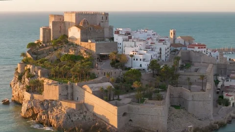 Peñiscola, Spain Stock Footage 254568913