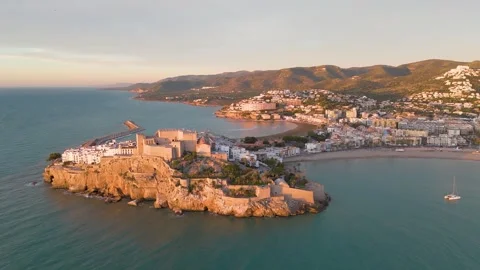 Peñiscola, Spain Stock Footage 254569055