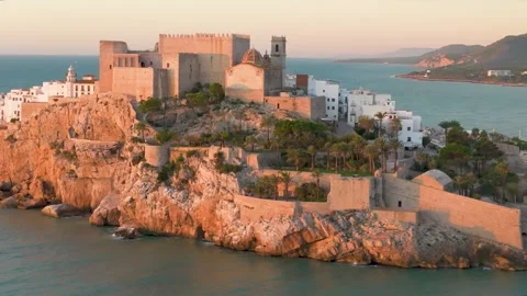 Peñiscola, Spain Stock Footage 254569097