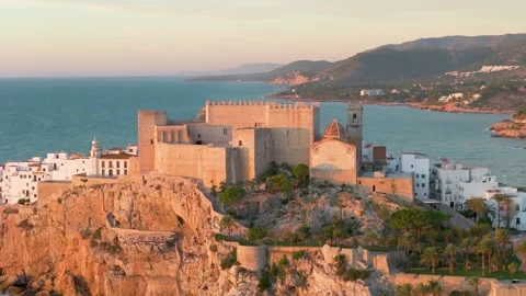 Peñiscola, Spain Stock Footage 254569241