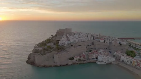 Peñiscola, Spain Stock Footage 254569298