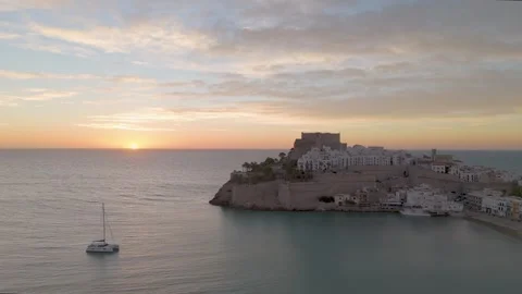 Peñiscola, Spain Stock Footage 254569374