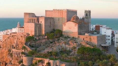 Peñiscola, Spain Stock Footage 254569386