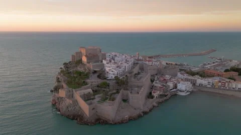 Peñiscola, Spain Stock Footage 254569400