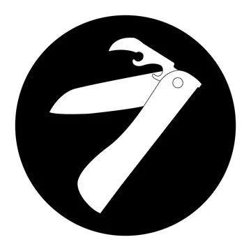 Penknife icon Stock Illustration