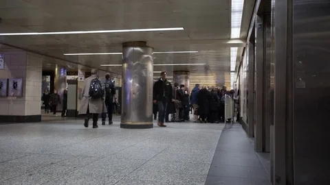 Penn Station Stock Footage 83527803