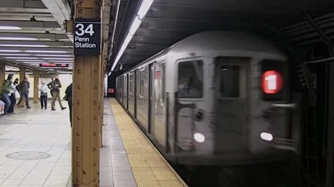 Penn Station Stock Footage 231087271