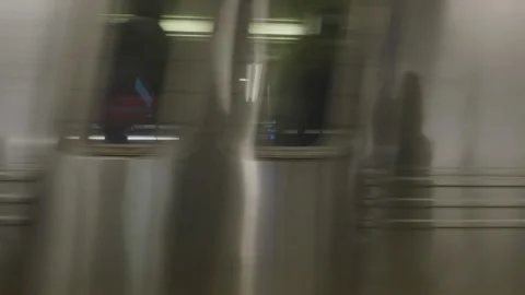 Penn Station subway platform Stock Footage 267945508