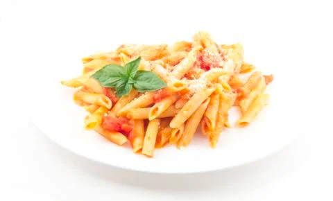 Penne alla vodka Stock Photos