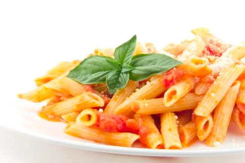 Penne alla vodka Stock Photos