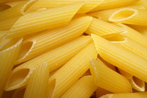 Penne macaroni Stock Photos