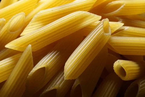 Penne macaroni Foto stock