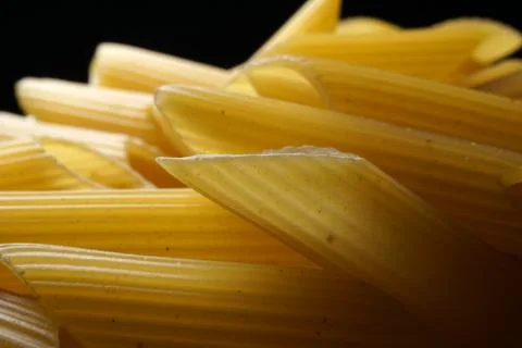 Penne macaroni Foto stock