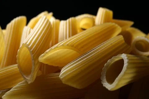 Penne macaroni Foto stock