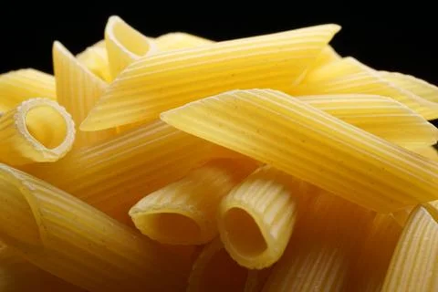 Penne macaroni Stock Photos