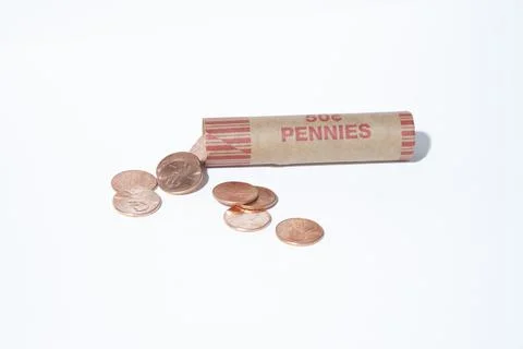 Pennies  Stock Photos