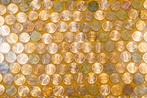 Pennies Stock Photos