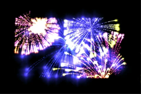 Pennsylvania Fireworks Stock Footage 720338