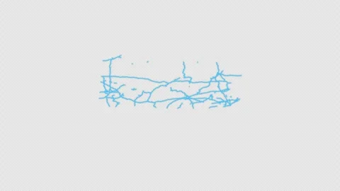 Pennsylvania State Line Map Self Drawing Animated Overlay, Alpha 4K Vidéo 340292656