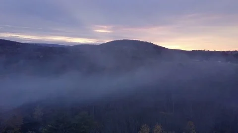 Pennsylvania Sunset Stock Footage 82627377