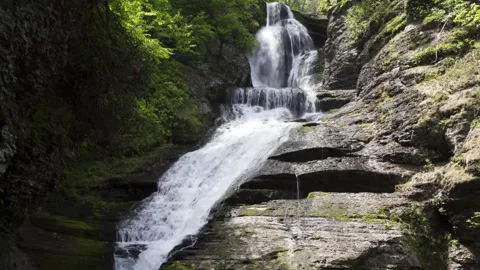 Pennsylvania Waterfall Time-lapse 스톡 동영상 207535622