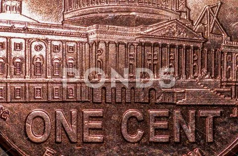 Penny background image Stock Photos
